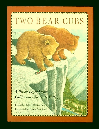 Item #12735 Two Bear Cubs. Robert D. San Souci.
