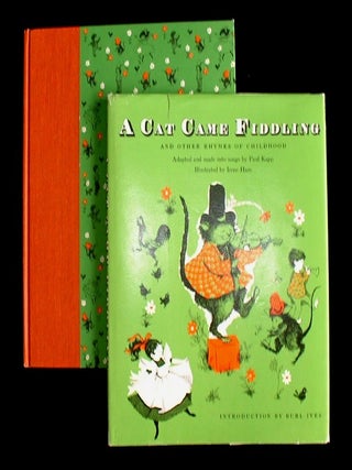 Item #13003 A Cat Came Fiddling and other Rhymes of Childhood. Mother Goose, Irene Haas, ill