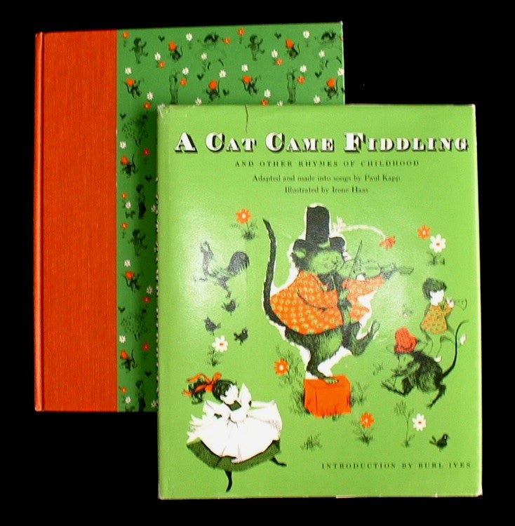 Item #13003 A Cat Came Fiddling and other Rhymes of Childhood. Mother Goose, Irene Haas, ill.