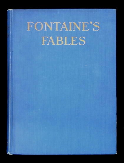 Item #14207 Fontaine's Fables with which are included Aesop's fables. Edwin Gile Rich La Fontaine, adaptor.