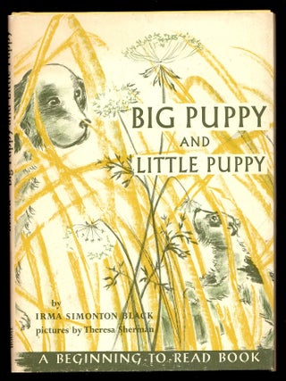 Item #14636 Big Puppy and Little Puppy. Irma Simonton Black