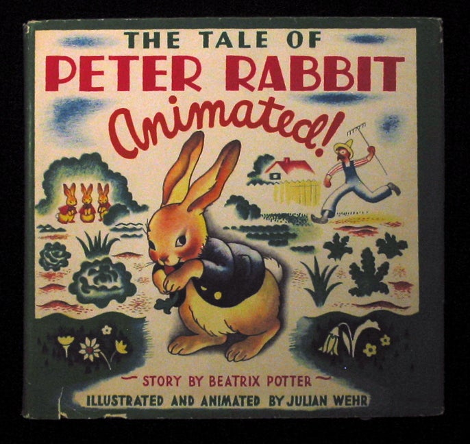 Item #19568 The Tale of Peter Rabbit, animated! Beatrix Potter, unauthorized American edition.
