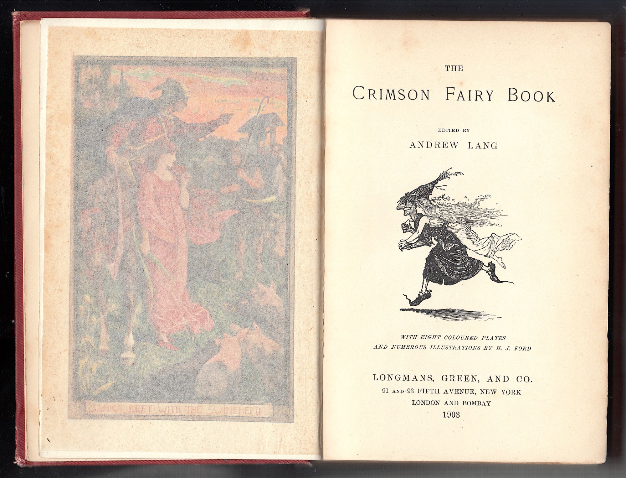 The crimson fairy book . whena horrible head bobbed up on the