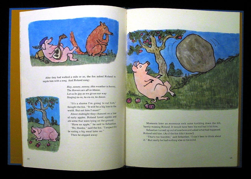 Stella & Rose's Books : ROLAND THE MINSTREL PIG Written By William Steig,  STOCK CODE: 2128508