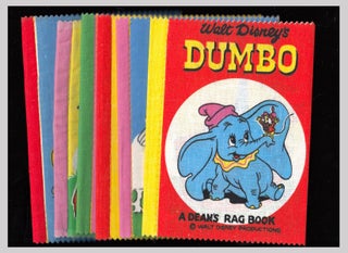 Item #20352 Walt Disney's Complete Set of 1961 Dean's Rag Books: #6104 Donald Duck and His...