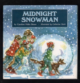Item #20453 Midnight Snowman. Caroline Feller Bauer