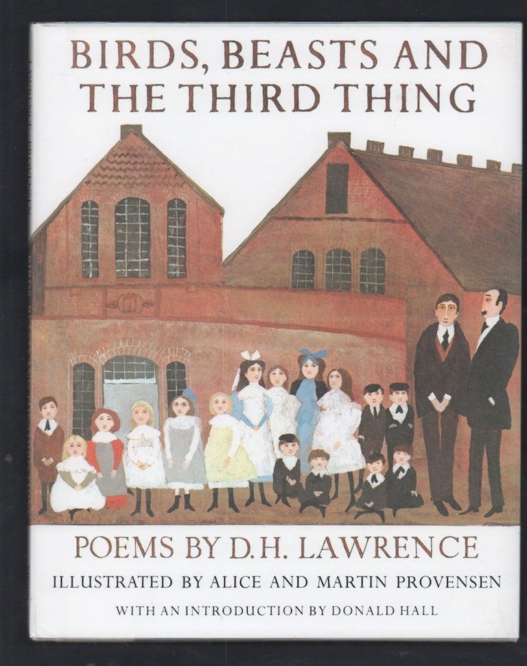 Item #20472 Birds, Beasts, and the Third Thing. D. H. Lawrence.