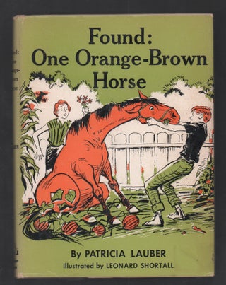 Item #20639 Found: One Orange-Brown Horse. Patricia Lauber
