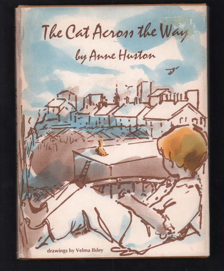 Item #20744 Cat Across the Way. (Girl Across the Way in Scholastic). Anne Huston.