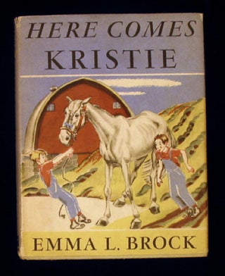 Item #20953 Here Comes Kristie. Emma Brock