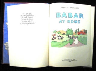Babar at Home. (Babar and His Children).