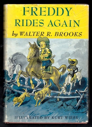 Item #21916 Freddy Rides Again. Walter Brooks