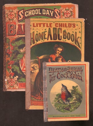 Item #22195 Willie P. Shelton's Books: Death and Burial of Cock Robin, Little Child's Home ABC...