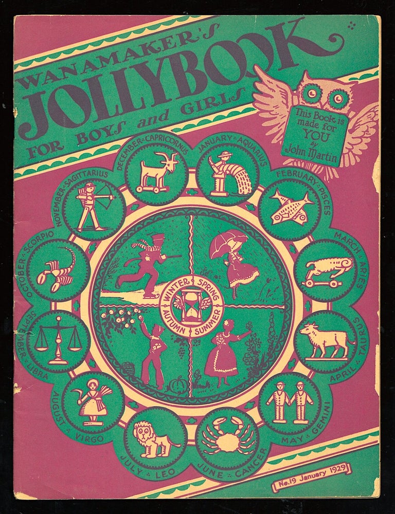 Item #22198 Wanamaker's Jolly Book for Boys and Girls. No. 19. John Martin.