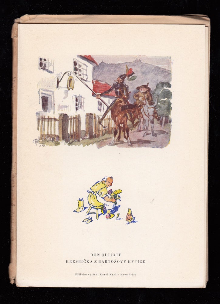 Item #22244 Knizni ilustrace Adolfa Kaspara (Adolph Kaspar). Bedrich Benes Buchlovan, Bedrich Benes.