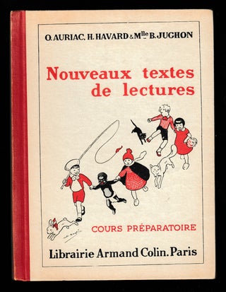 Item #22253 Nouveaux textes de lectures. Cours Préparatoire. O. Auriac, J. Havard, Mlle B. Jughon