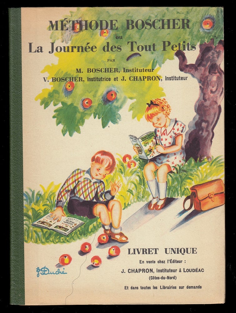 Item #22258 Méthode Boscher, La Journée des Tout Petits. M. Boscher, V. Bocher, J Chapron.