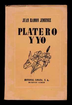 Item #22262 Platero y Yo. Juan Ramon Jimenez