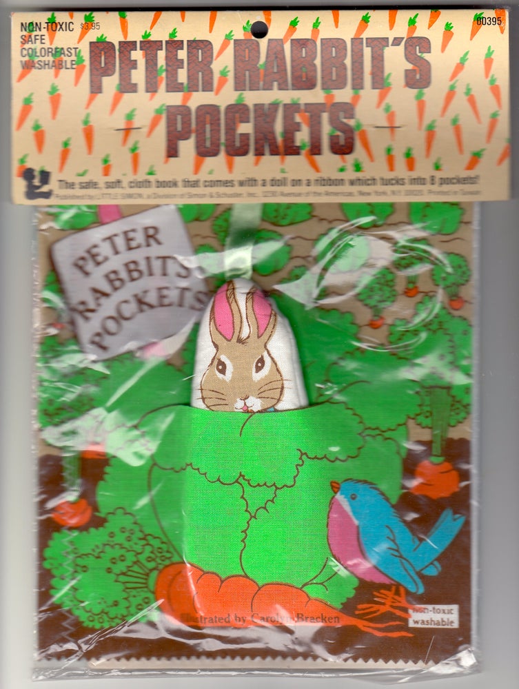 Item #22364 Peter Rabbit's Pockets. Beatrix Potter.