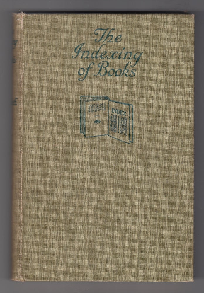 Item #22385 The Indexing of Books and Periodicals. John W. T. Walsh.