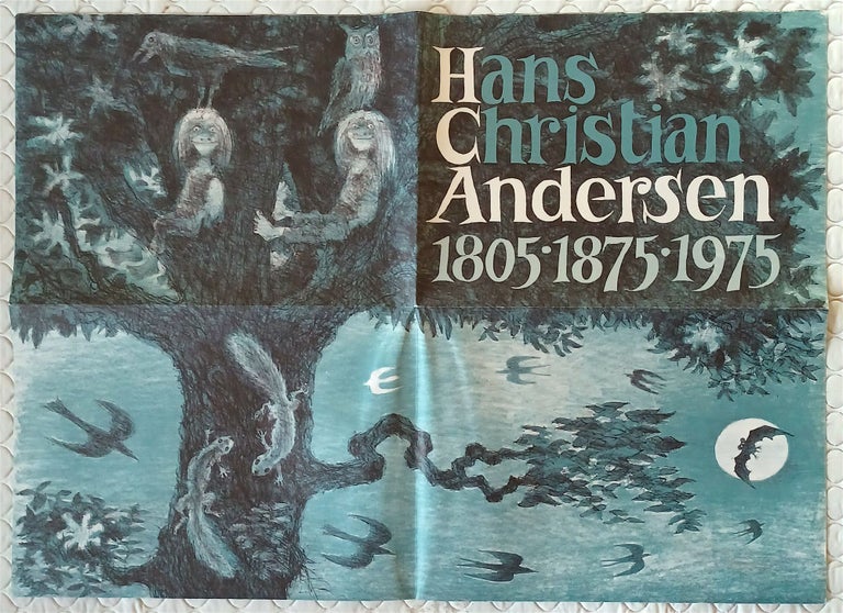 Item #22390 The Hill of Elves: Hans Christian Andersen 1805 - 1875 1975 CBC Poster. Hans Christian Andersen.