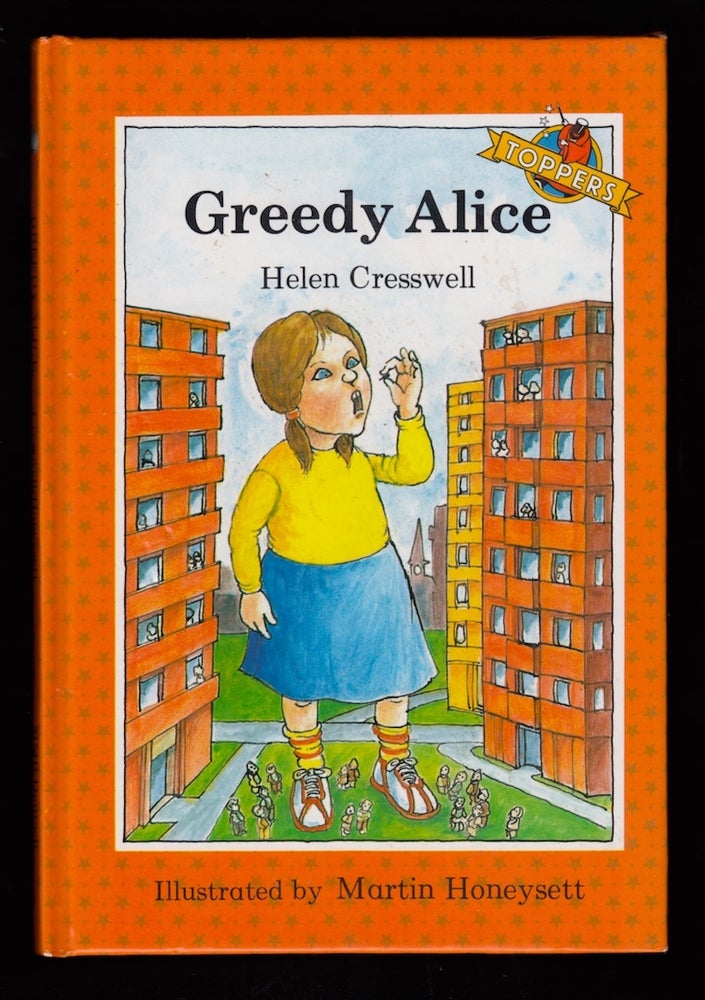 Item #22463 Greedy Alice. Carroll, Helen Cresswell.