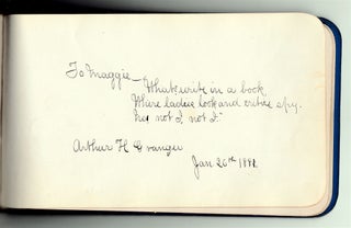 Maggie Harris, Her Autograph Book