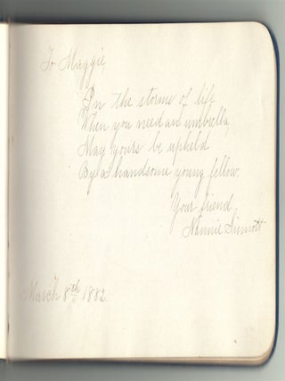 Maggie Harris, Her Autograph Book