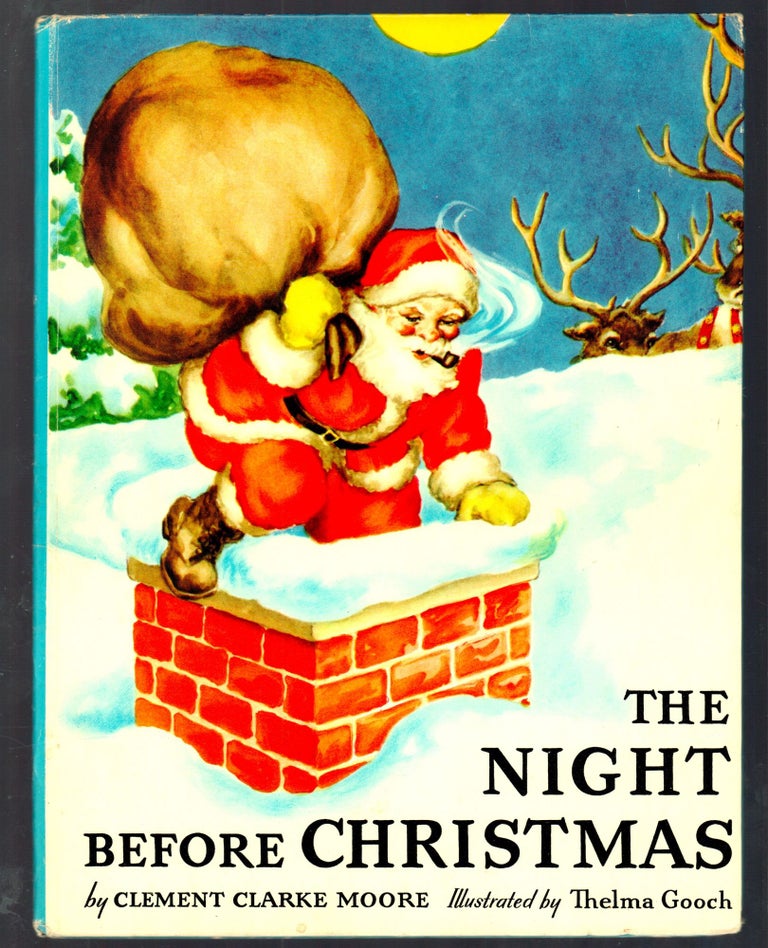 Item #22565 The Night Before Christmas. Clement Clarke Moore.