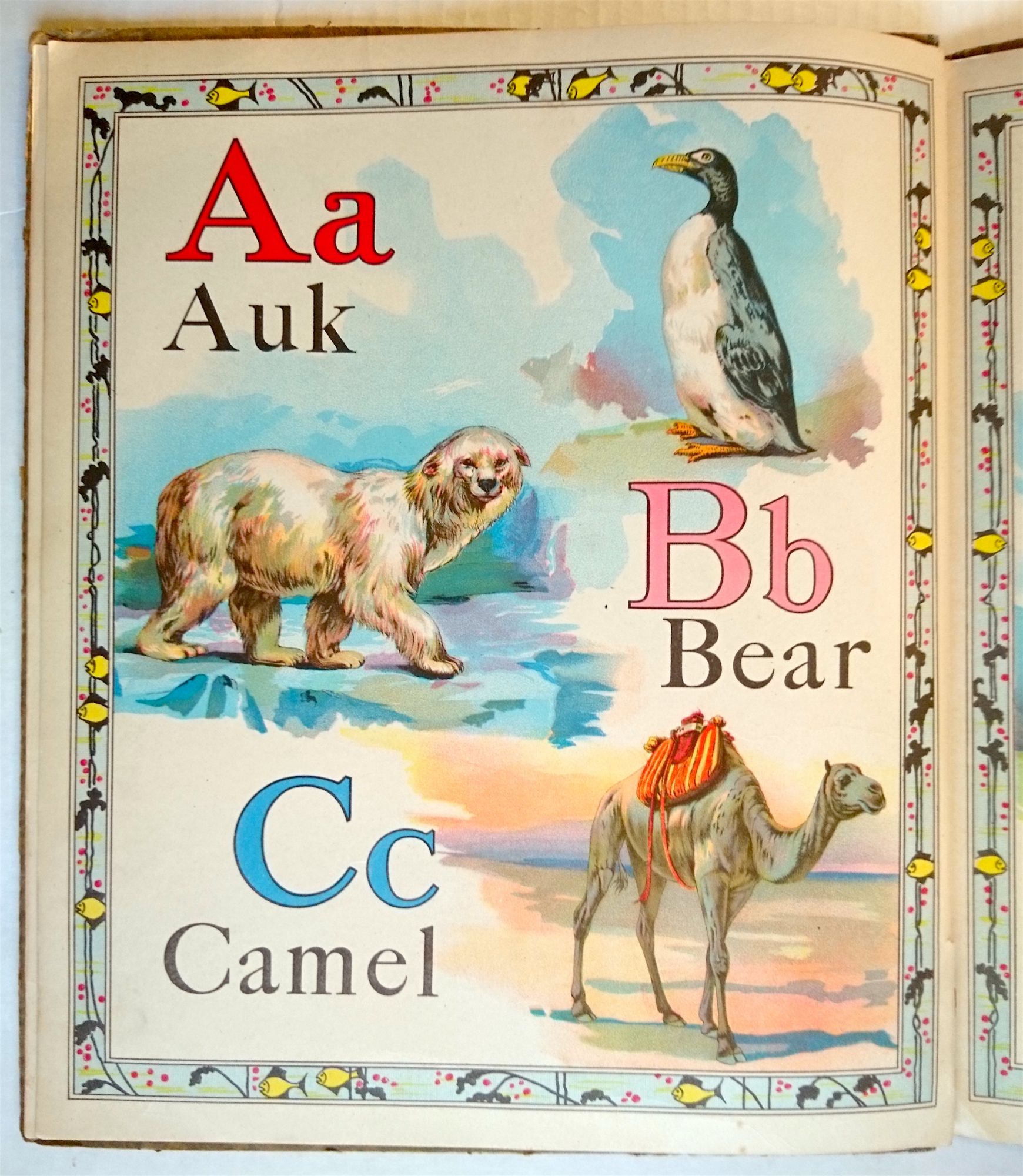 Child's First Alphabet Book by anon on Old Children's Books