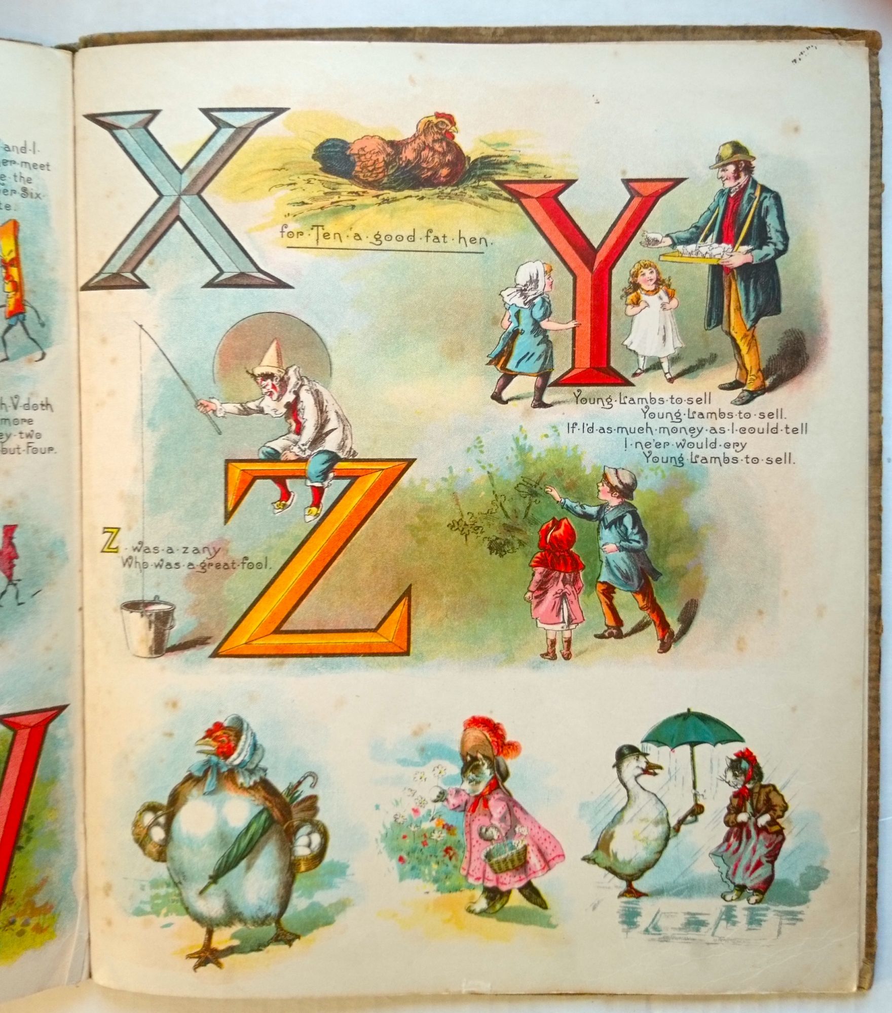 Child's First Alphabet Book by anon on Old Children's Books