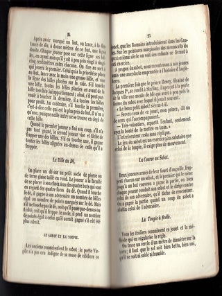 Le livre des Jeux d'Enfants, Jeux, Exercices, Récréations en plein air.