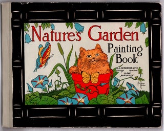 Item #22627 Nature's Garden Painting Book. Florence Notter