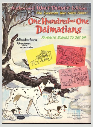 One Hundred and One Dalmatians Scene Book. Walt Disney.