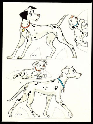 One Hundred and One Dalmatians Scene Book