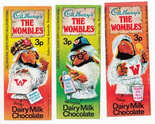 6 Cadbury's The Womble Wrappers
