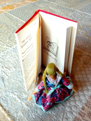 Item #22680 Little Wooden Doll in box. Margery Williams Bianco