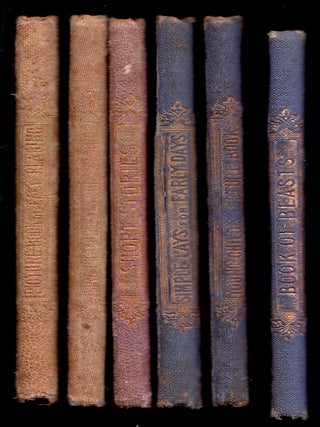 Item #22713 Nelson Early Readers 1866: one child's collection of 6 small books. anon
