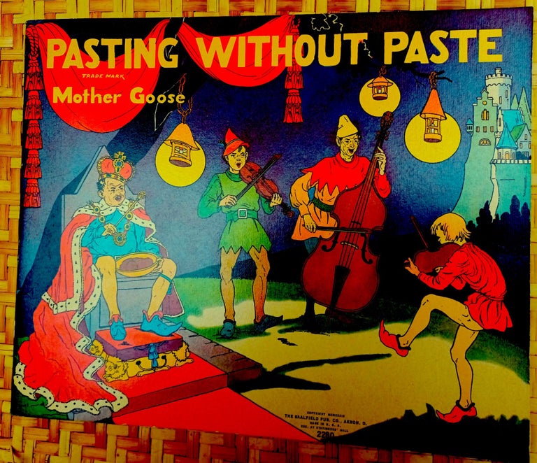 Item #22724 Pasting Without Paste: Mother Goose. Martha E. Miller.