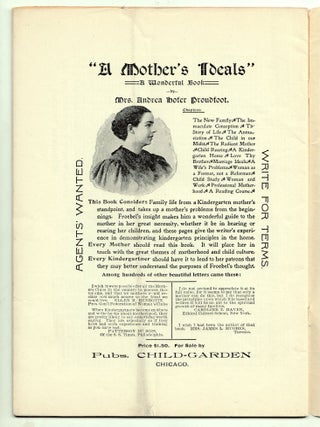 Child-Garden November 1899