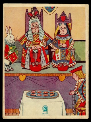 Item #22850 Alice in Wonderland. Lewis. not credited Carroll