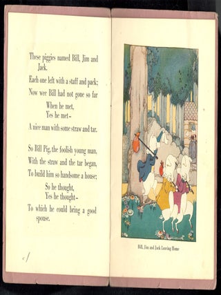 The Three Little Pigs and the house they built