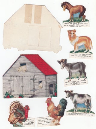 Item #22902 The Merry Christmas Barn. anon
