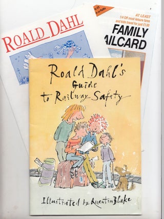 Item #22924 Roald Dahl's Guide to Railway Safety and Ephemera. Roald Dahl