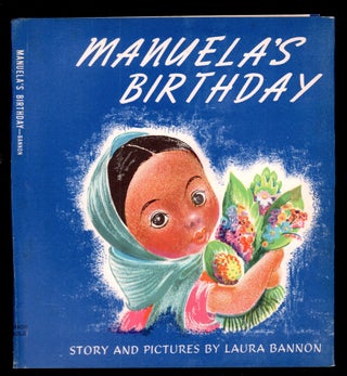 Item #50008 Manuela's Birthday DUSTJACKET ONLY, Laura Bannon