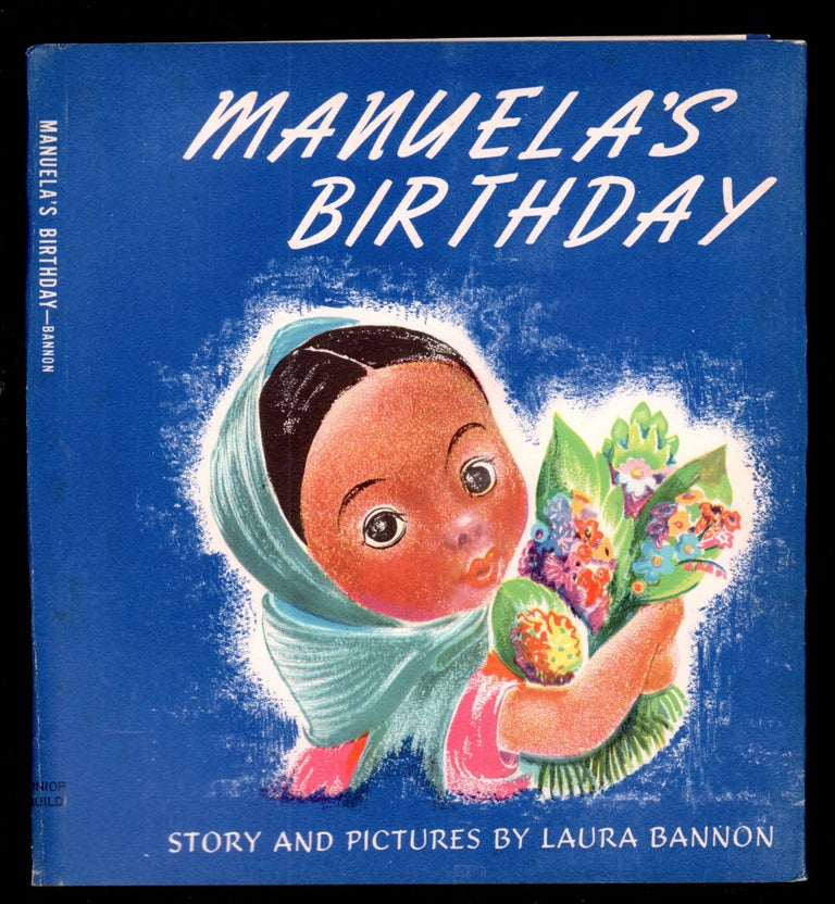 Item #50008 Manuela's Birthday DUSTJACKET ONLY, Laura Bannon.