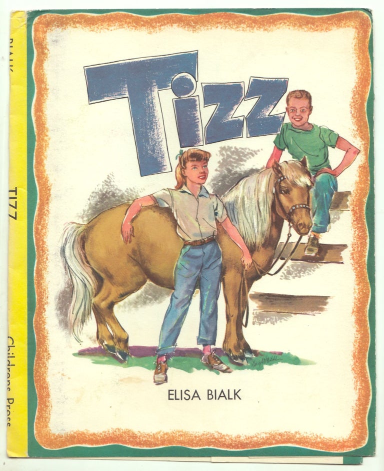 Item #50020 Tizz DUSTJACKET ONLY, dw only, Dust Jacket only, NO BOOK. Elisa Bialk.