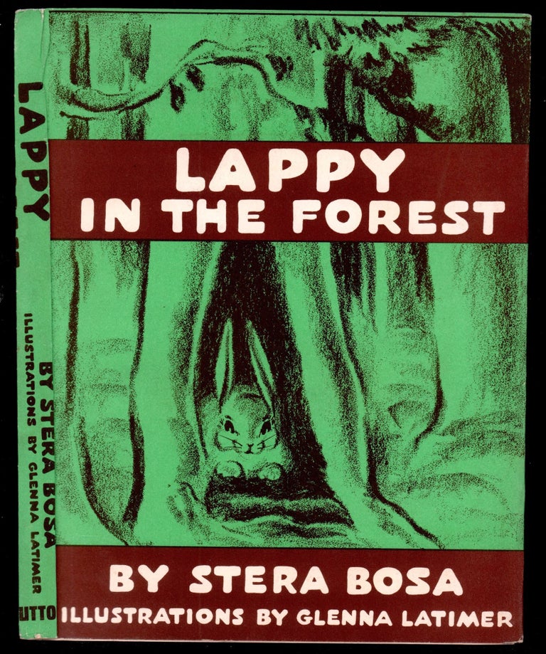 Item #50023 Lappy in the Forest. DUSTJACKET ONLY, dw only, Dust Jacket only, NO BOOK. Stera Bosa.