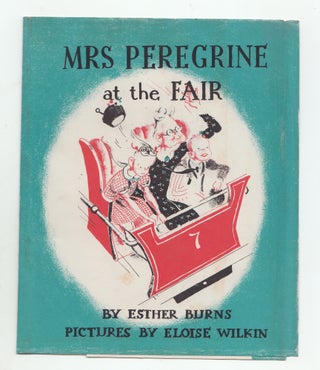 Item #50034 Mrs Peregrine at the Fair. Partial DUSTJACKET ONLY. Esther Burns
