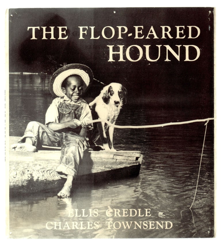 Item #50044 The Flop-Eared Hound. DUSTJACKET ONLY, dw only, Dust Jacket only, NO BOOK. Ellis Credle.